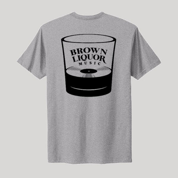 Black Wax Logo (Front) & Black Shot Logo (Back) - Kenny Sharp - Kenny Sharp - Brown Liquor Music