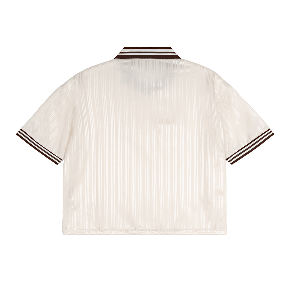 Brown Liquor Music Polo Stripes Collar T-Shirt - Kenny Sharp - Kenny Sharp - Brown Liquor Music