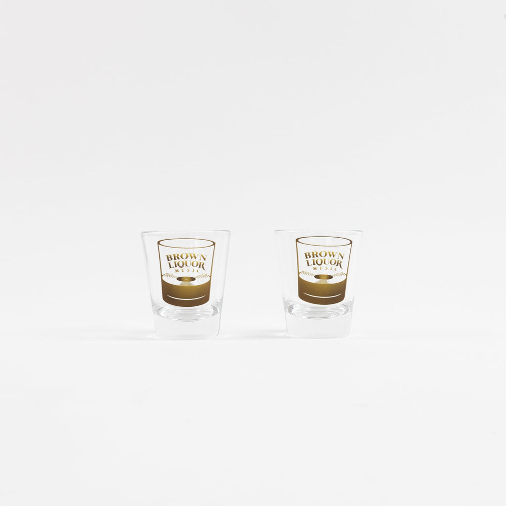 Brown Liquor Music Shot Glass - Kenny Sharp - Kenny Sharp - Brown Liquor Music
