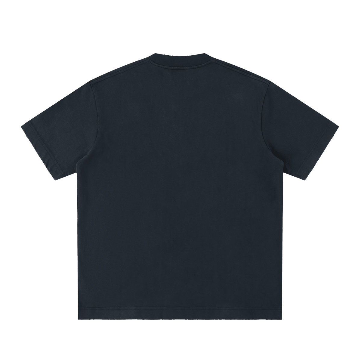 Heavyweight Vintage Washed Frayed T-Shirt - Kenny Sharp - Kenny Sharp - Brown Liquor Music