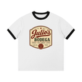 Julio's Bodega Edge Ribbed Crewneck T-Shirt - Kenny Sharp - Kenny Sharp - Brown Liquor Music