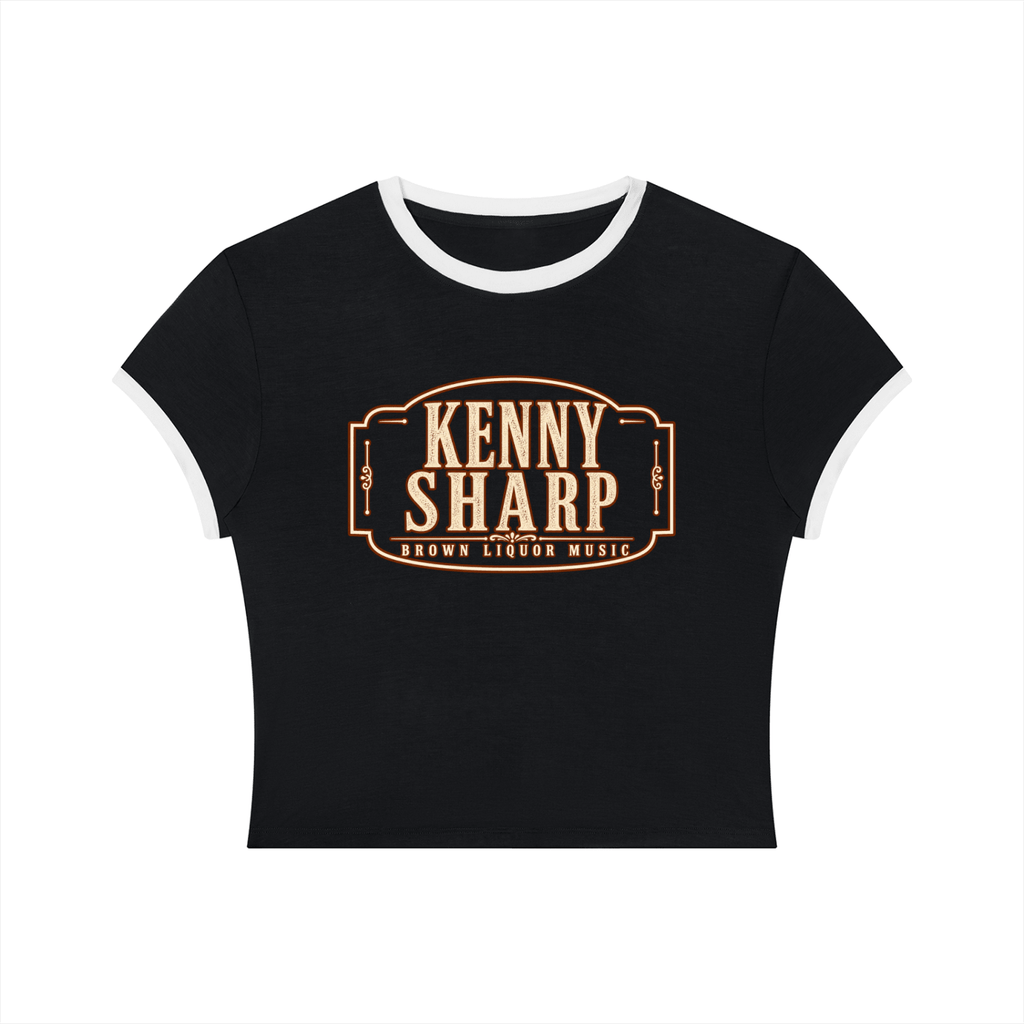 Kenny Sharp Women's Slim Color Block T-Shirt - Kenny Sharp - Kenny Sharp - Brown Liquor Music