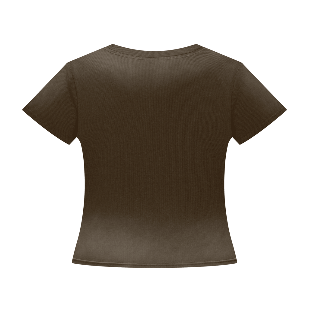 Kenny Sharp Women’s Sunfade Washed T-Shirt - Kenny Sharp - Kenny Sharp - Brown Liquor Music