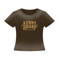 Kenny Sharp Women’s Sunfade Washed T-Shirt - Kenny Sharp - Kenny Sharp - Brown Liquor Music