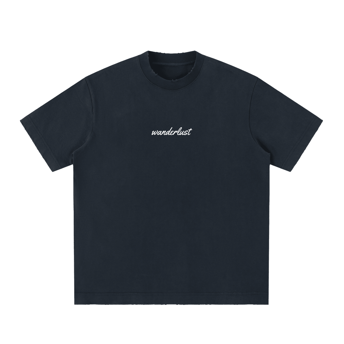 Wanderlust Brown Liquor Music Vintage Washed Frayed T-Shirt - Kenny Sharp - Kenny Sharp - Brown Liquor Music