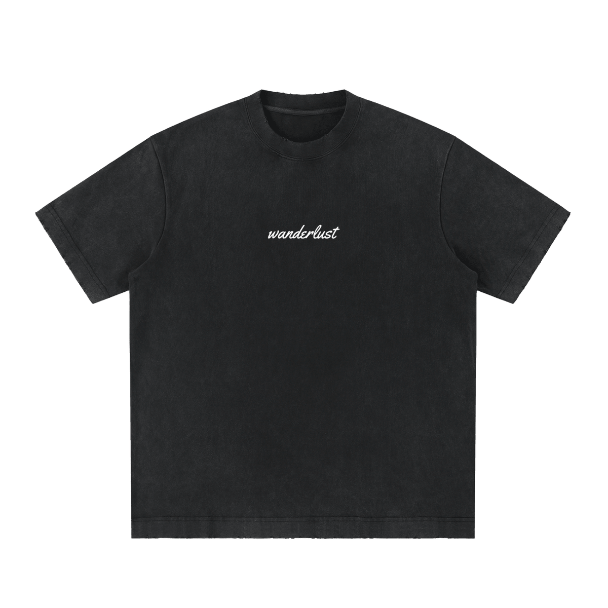 Wanderlust Brown Liquor Music Vintage Washed Frayed T-Shirt - Kenny Sharp - Kenny Sharp - Brown Liquor Music